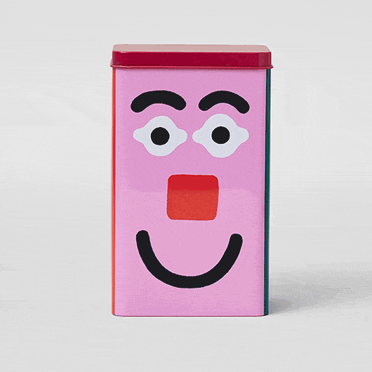 Wrap Kaffeedose Faces – Kisten, Schachteln & Boxen