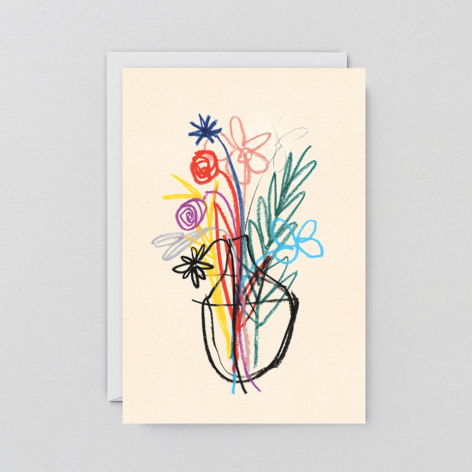 Wrap Grußkarte Bouquet – Grußkarten