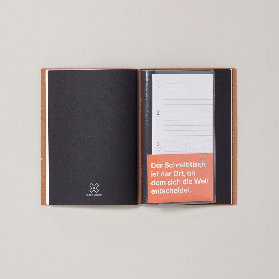 A6 Notizbuch 3-lagig X17